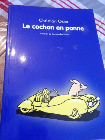 Livre Le cochon en panne Animax de l'école des loisirs