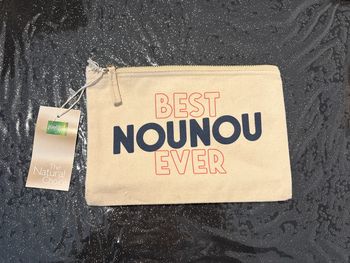 Pochette “best nounou ever”