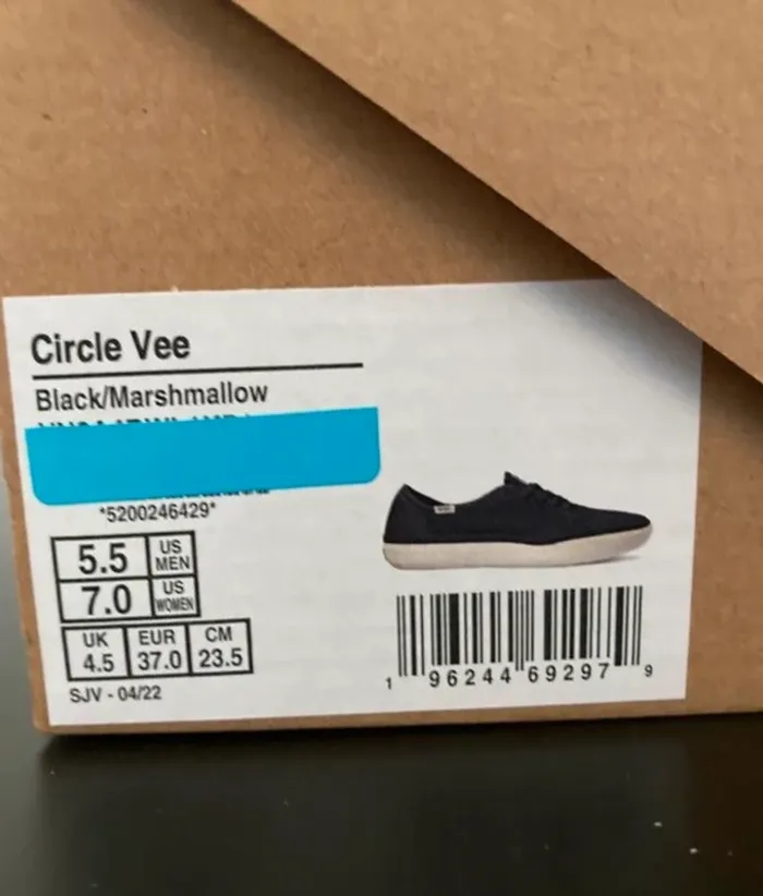 Vans basket circle vee noir Taille 37 Neuves dans son boîte d'origine - photo numéro 7