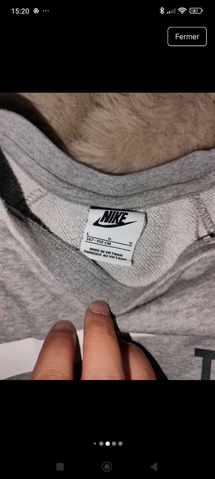 Pull Nike L enfant 12 13 ans - photo numéro 4