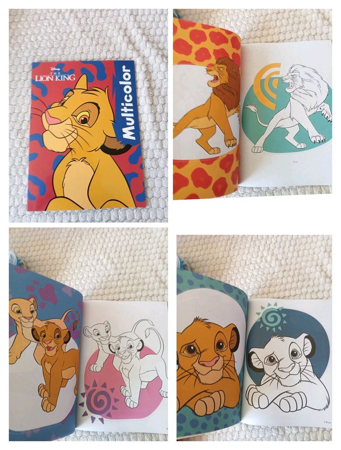 Livre de coloriage Simba