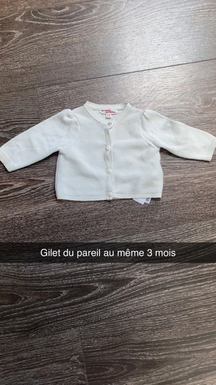 Gilet 3 mois