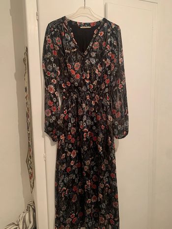 robe longue fleurie