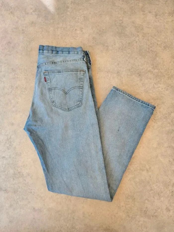 Jeans Levi's W33 FR42 L30 coupe droite bleu Homme Men pan292b
