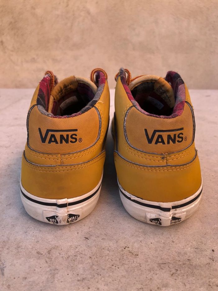 Baskets montantes Vans moutarde 37 - photo numéro 6