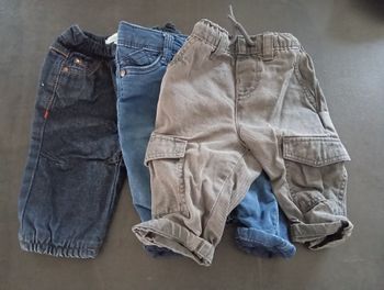 Lot de pantalons bébé 3 mois