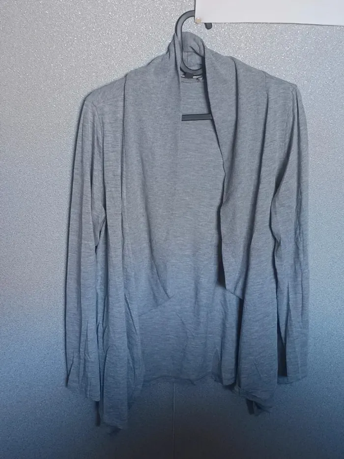 Gilet asymétrique femme