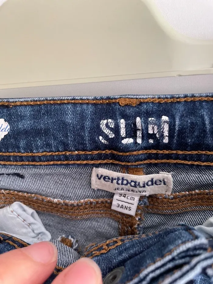 Jeans slim 3 ans verbaudet - photo numéro 2