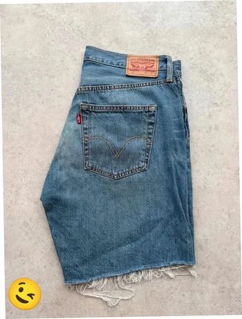 Short Levi's 501 W32 FR42 Bleu Homme men #SHO142