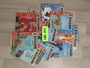 Lot vintage de 12 magazines Je bouquine année 1992-93 L81  7602682578