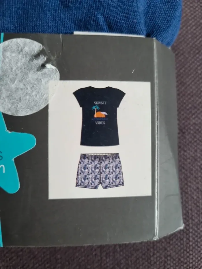 Lot de pyjamas été fille neufs taille 6 ans - photo numéro 3