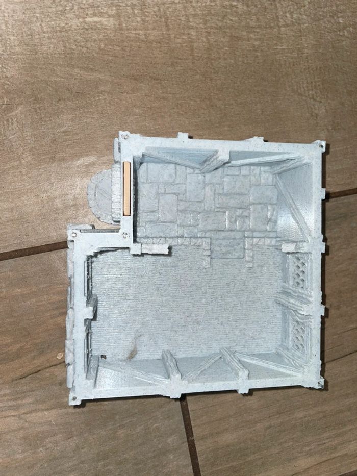 Petite maison château en 3D boîte à bijoux de rangement tirelire - photo numéro 9