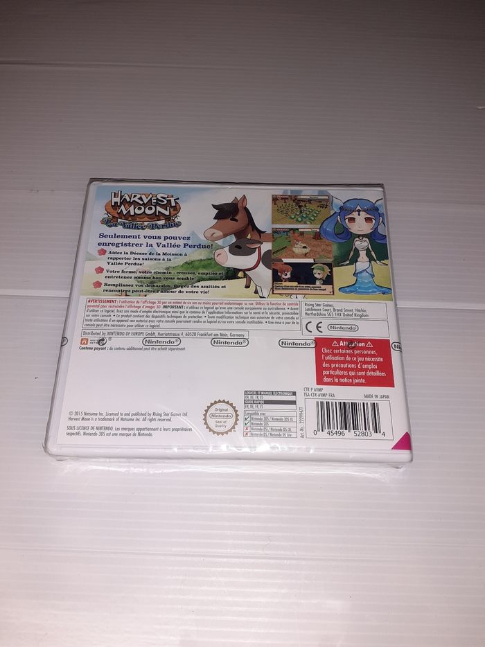 3ds harvest moon vallee perdue - photo numéro 2