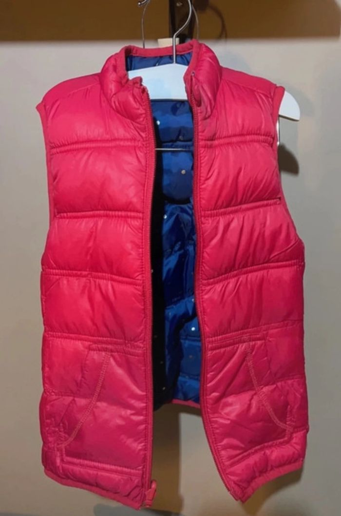 Doudoune sans manche fille Sergent-major réversible - photo numéro 3