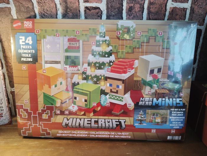 Calendrier de l'avent Minecraft