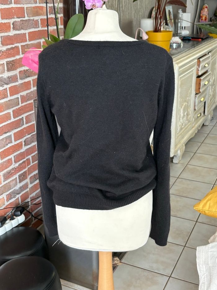 Pull col rond angora soft grey 38/40 - photo numéro 3