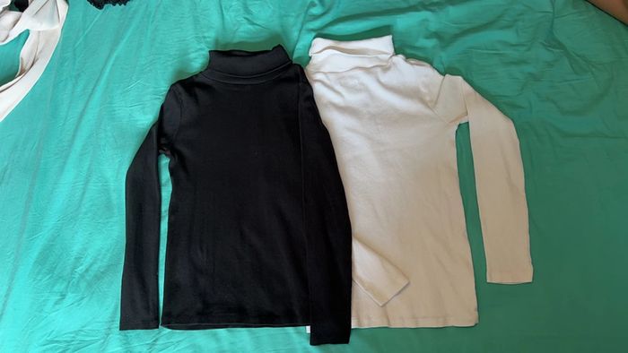 Lot de 2 sous pull col roulé