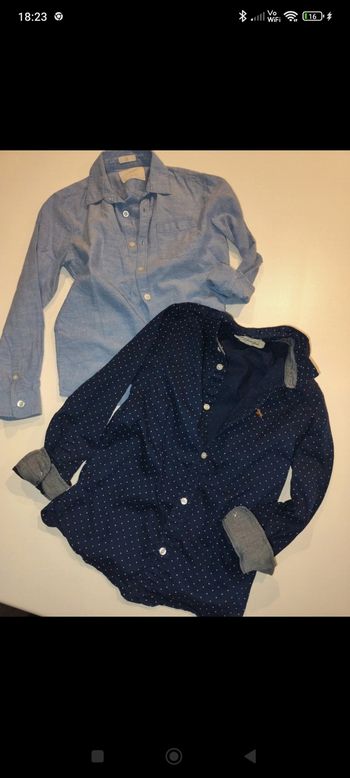 Chemises garçon  8 ans