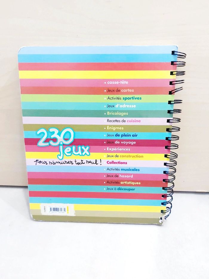 📚 Livre jeux : 230 jeux pour s'amuser tout seul - photo numéro 6