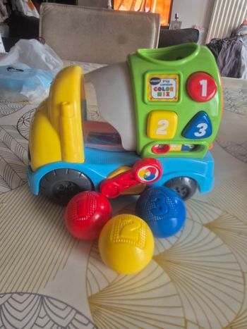 Camion avec bétonnière Vtech