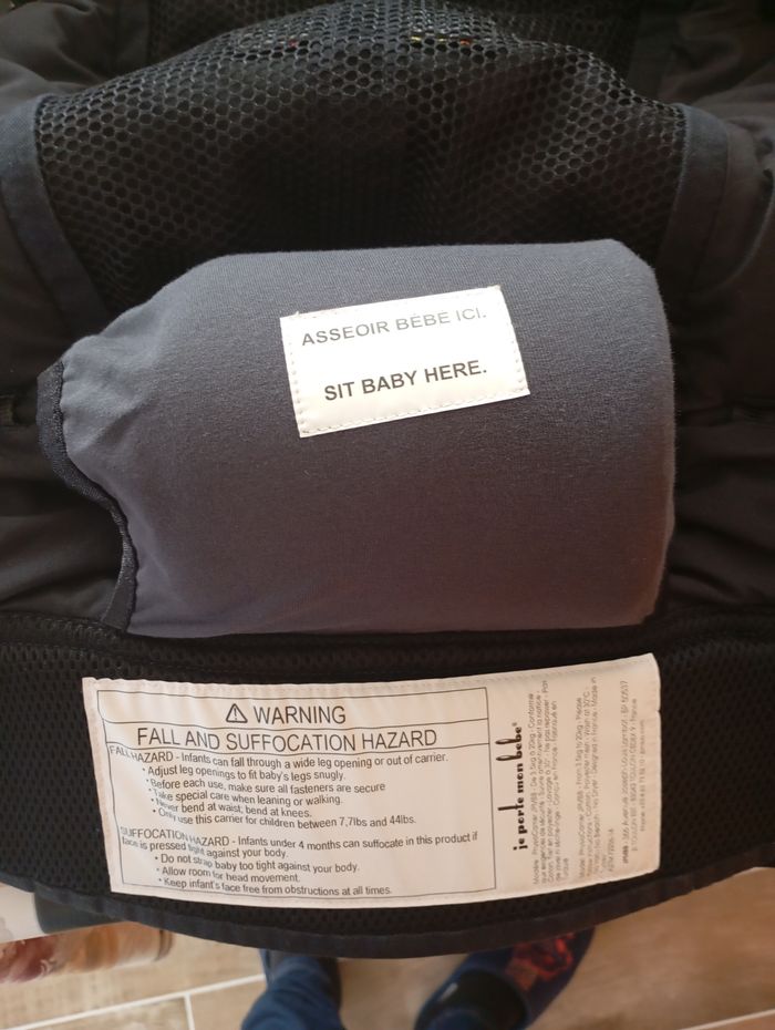 Porte bébé - photo numéro 2