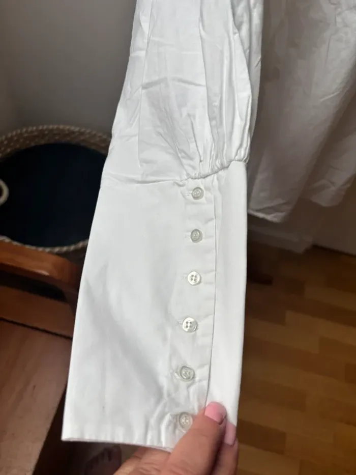 🌸 Blouse blanche MAJE - Taille 1 (équivalent 36) 🌸 - photo numéro 15