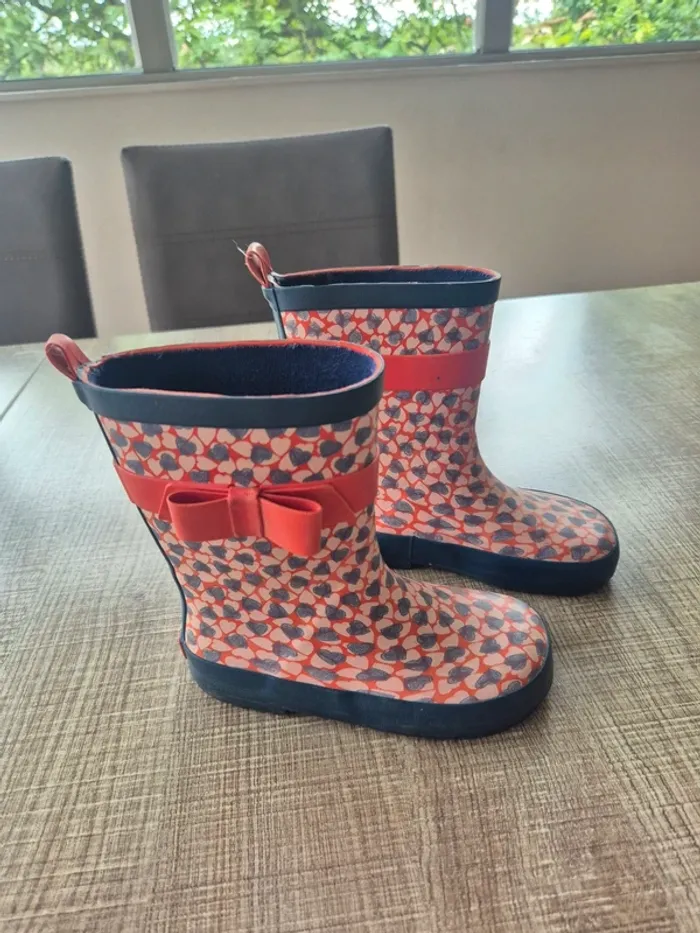 Bottes en caoutchouc DPAM 28 en très bon état - photo numéro 5