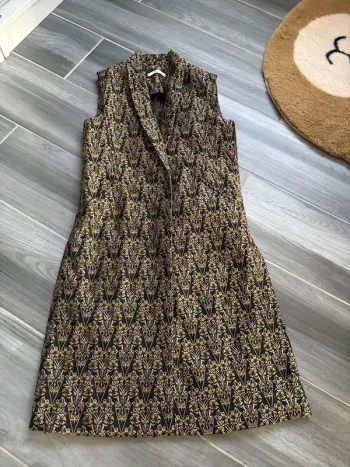 Gilet jacquard mango