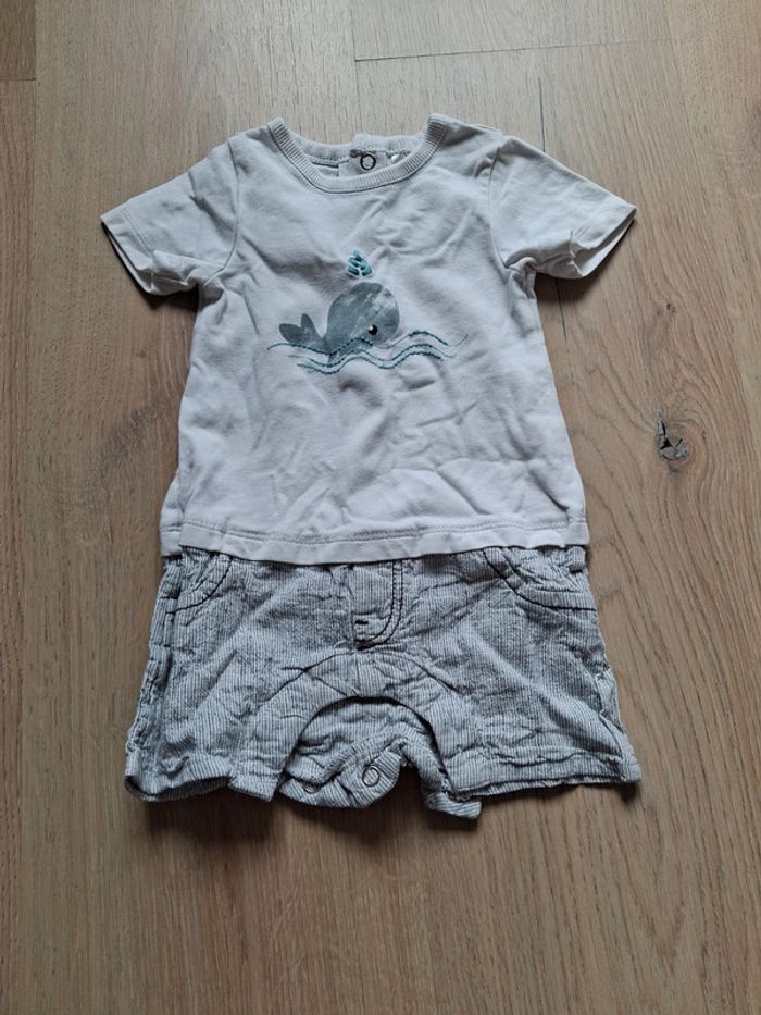 Combi short 3 mois