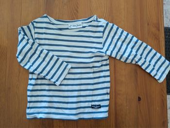 Teeshirt type marinière