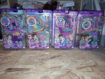 Lit de 4 boîtes polly pochette neuves non ouvertes