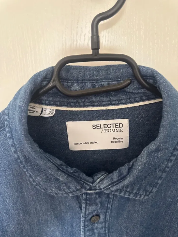 Chemise en jean homme - photo numéro 2