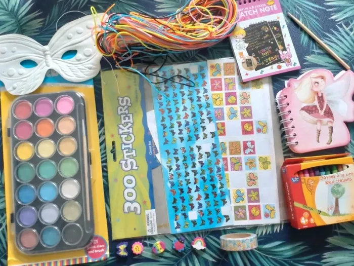 Lot d'activités créatives pour fille