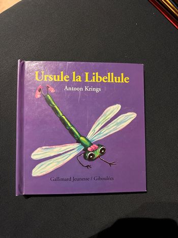 Livre pour enfants antoon krings Ursule la libellule