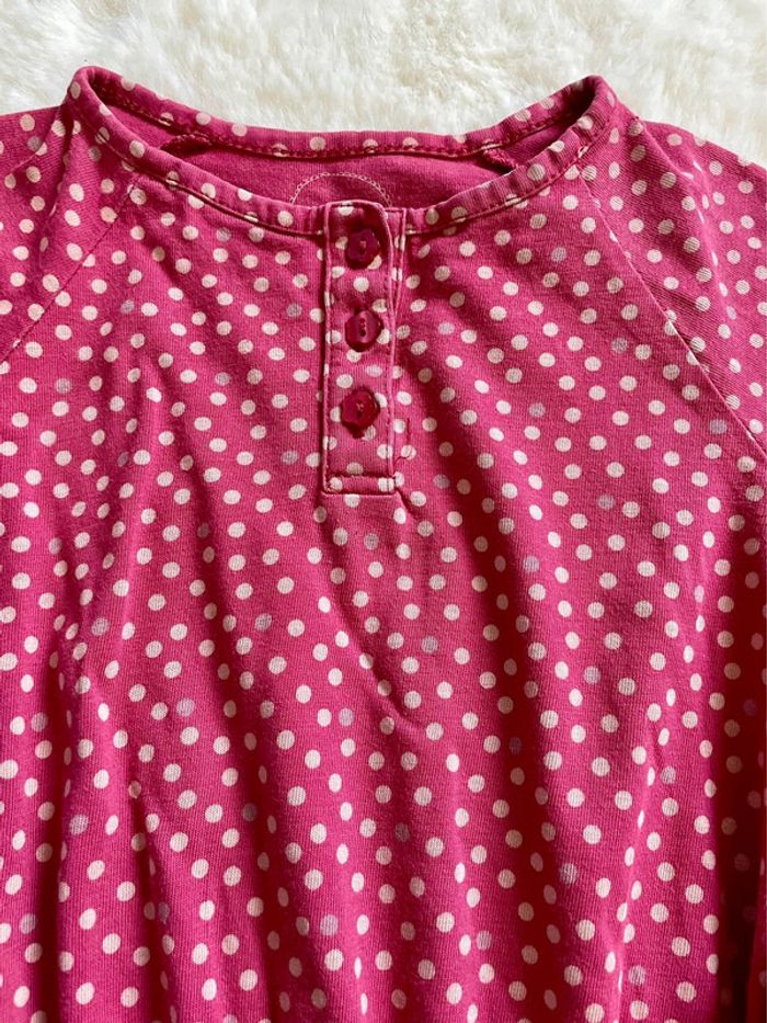 Robe à pois sergent major 5 ans - photo numéro 2