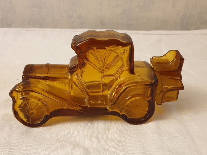 Flacon en verre fumé – Voiture – Vintage – Avon - photo numéro 2