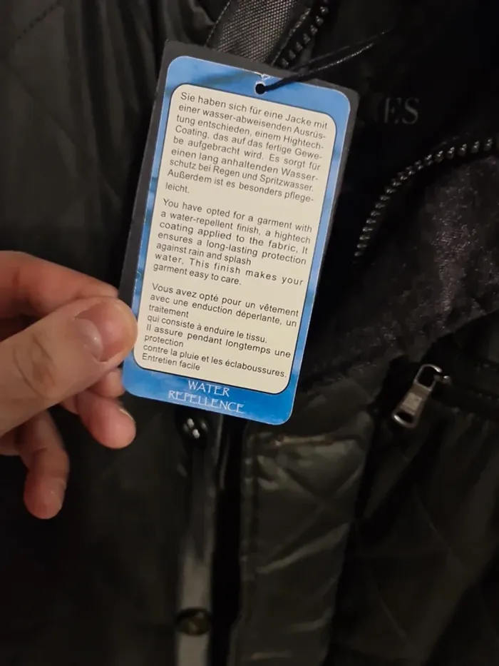 Blouson mi long matelassé anglais impermeable - photo numéro 4
