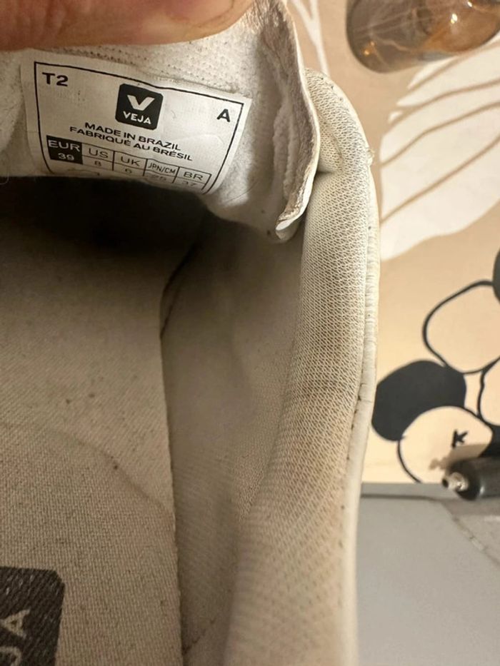 Paire de basket Veja t39 - photo numéro 8