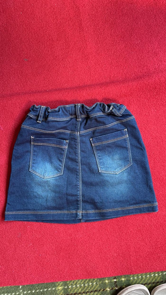 Jupe en jeans fille taille 8 ans - photo numéro 3