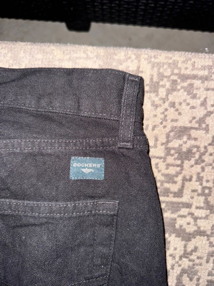 Pantalon Dockers homme - Taille W38 L34 - Noir - Coupe droite élégante - photo numéro 11
