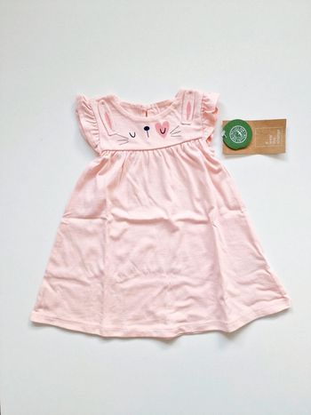Baby Club - Robe longue à courtes manches - Neuf avec étiquette ! (6 mois)