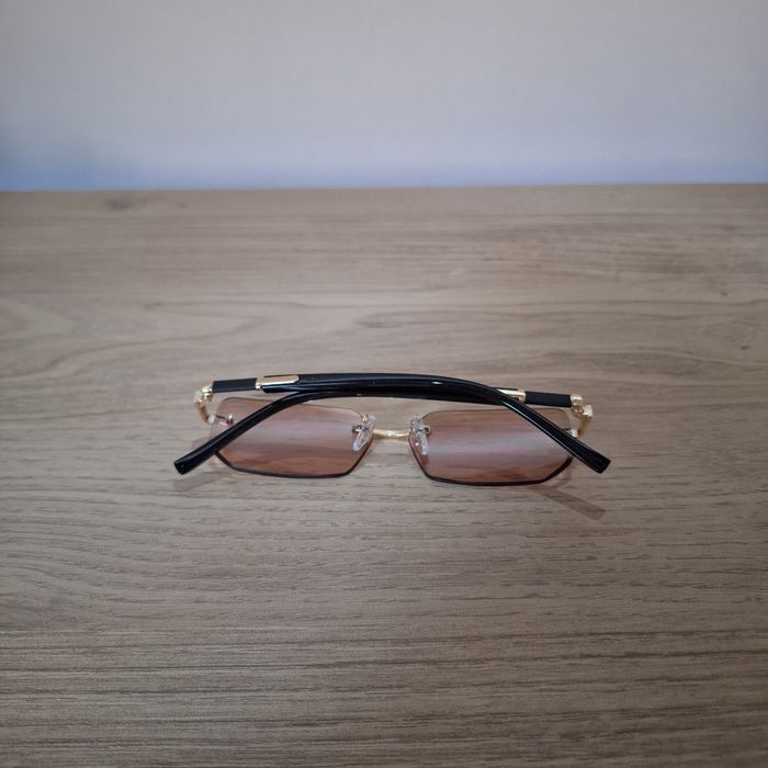 Lunettes de Soleil - Y2K Vintage 90s-2000s - Unisexe Sunglasses - Verres Teintés - photo numéro 2