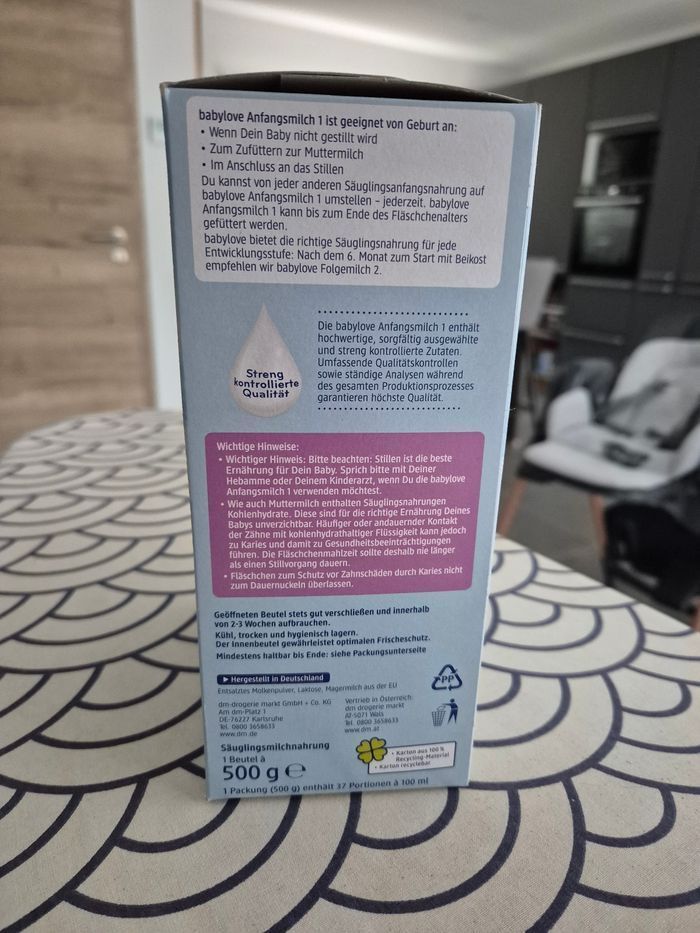 Lait 1er age babylove - photo numéro 4