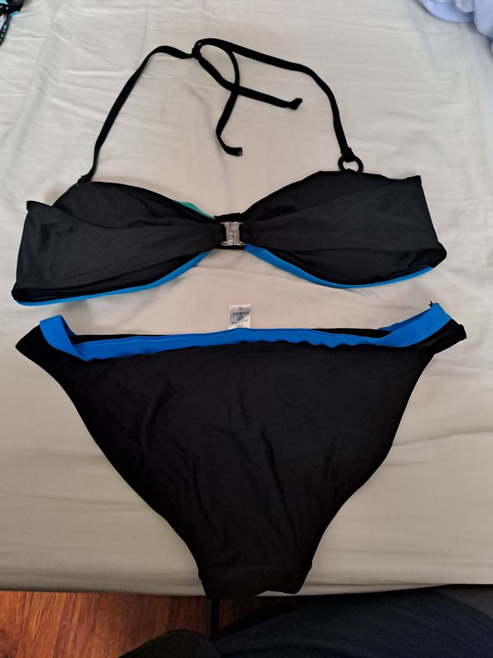 Maillot bain 2 pièces T46 NEUF - photo numéro 2