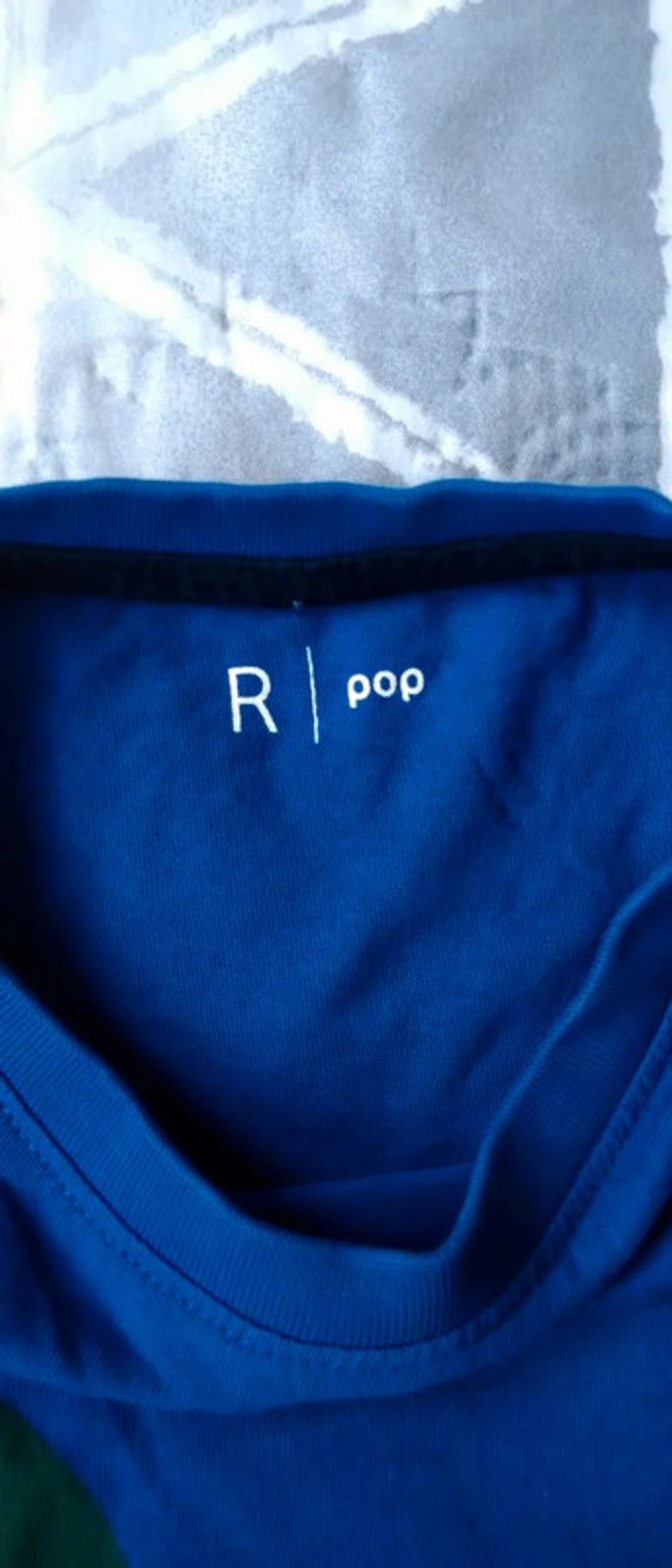 Tee t-shirt imprimé 83 bleu garçon la redoute 14 ans - photo numéro 5