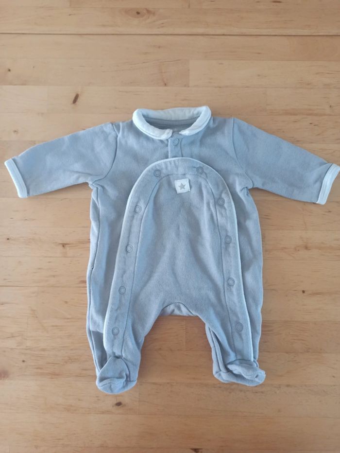 Pyjama gris Kiabi