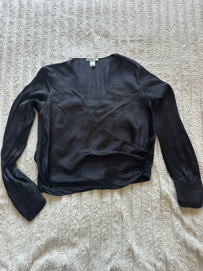 Chemise cache cœur H&M 38 - photo numéro 2