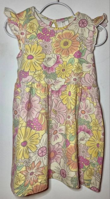 Robe à fleur H&M