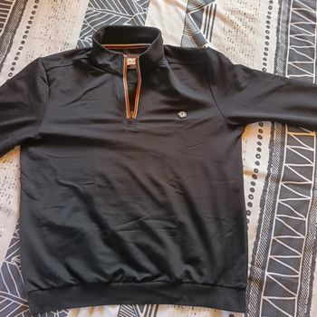 Veste noire Benson cherry 