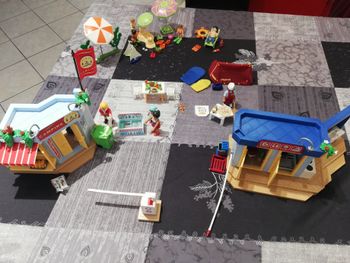 Camping plage playmobil